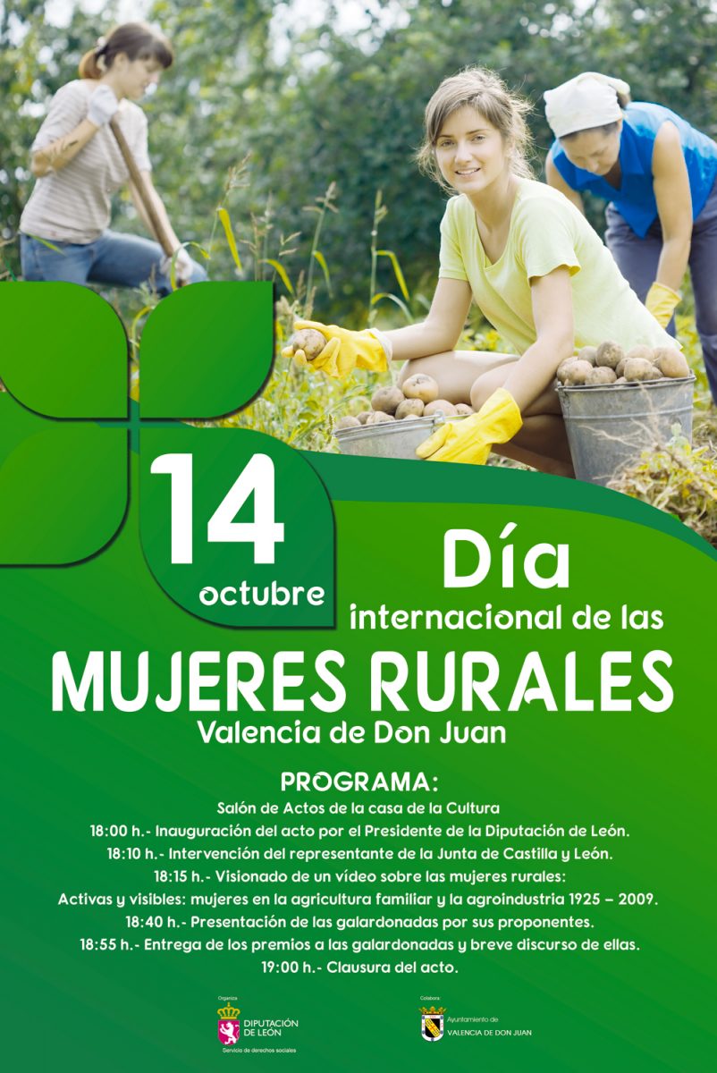Día Internacional de las Mujeres Rurales Ayuntamiento de Valencia de