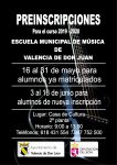 Cartel Preinscripciones 2019-2020-1