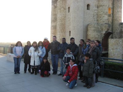 

Grupo de Accem durante la visita al Museo del Castillo


