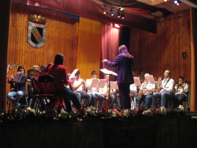 

Alumnos de la Escuela Municipal de Música durante una actuación

