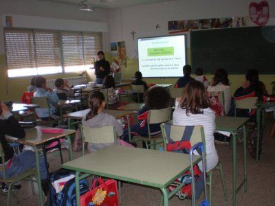 

Charla lúdico-educativa en el Colegio Público Bernardino Pérez

