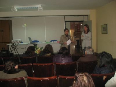 

Presentación del curso en la Casa de cultura

