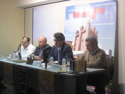 

Momento de la presentación en la Casa de Cultura

