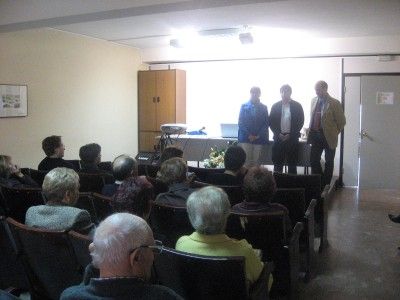 

Presentación del libro en la Casa de Cultura

