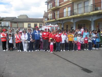 

Grupo participante en la marcha por Haití

