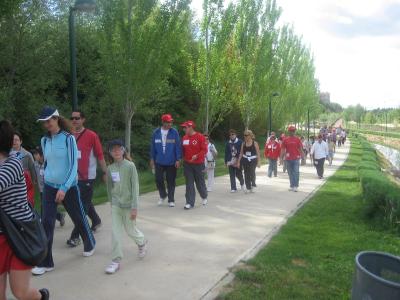 

Grupo participante en la marcha por Haití

