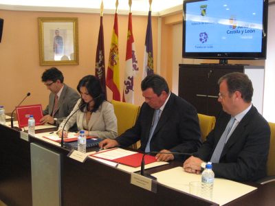 

Momento de la firma del protocolo de intenciones

