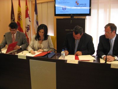 

Momento de la firma del protocolo de intenciones

