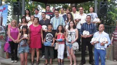 

Premiados en las categorías y representantes del Ayuntamiento

