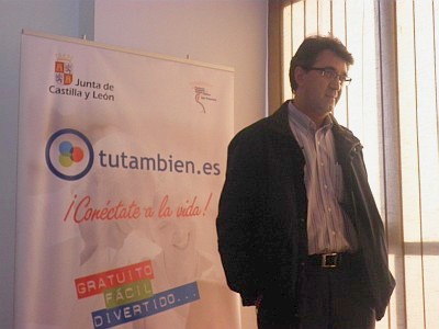 

J. M. Majo en la presentación de tutambien.es - Foto: P. Lechuga

