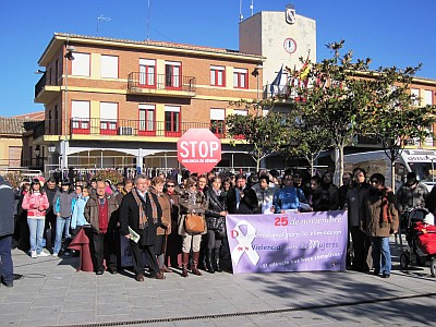 

Concentración en la Plaza Mayor

