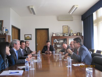 

Reunión en la Cámara Municipal de Braganza

