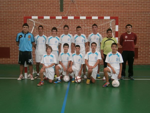 

PRESENTACIÓN DEL C.D. COYANZA DE FUTBOL SALA CADETE-CATEGORÍA 1º DIVISIÓN REGIONAL.

