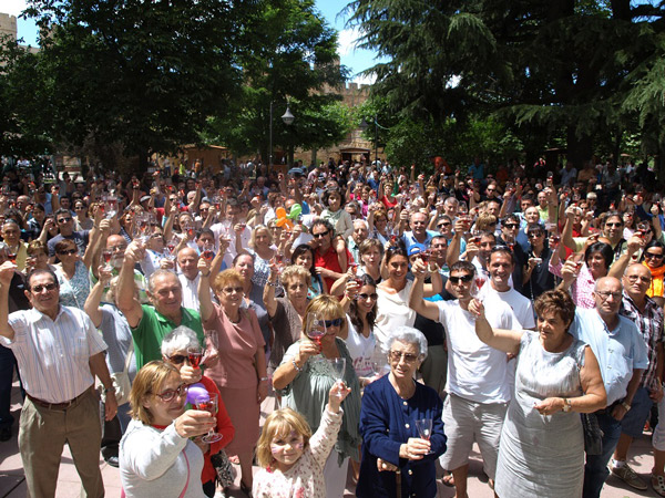 

Foto del brindis por la D.O. Tierra de León
