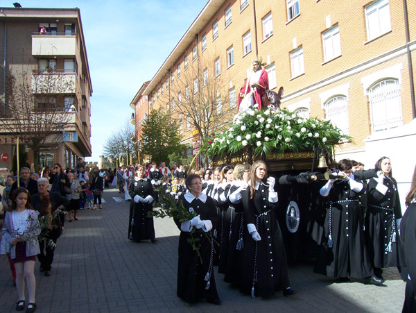 

Foto tomada durante la procesión
