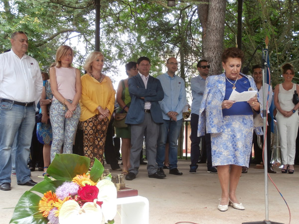 

Foto del acto de nombramiento de la Paisana de Honor 2014
