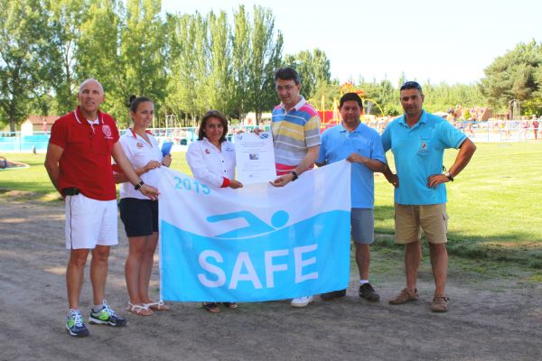 
1ª Bandera de Seguridad en España a la instalación acuática 