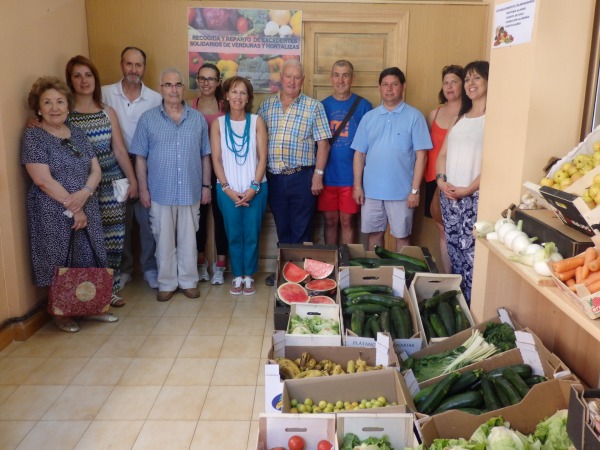 

Presentacin de la iniciativa de  recogida y  reparto de excedentes solidarios

