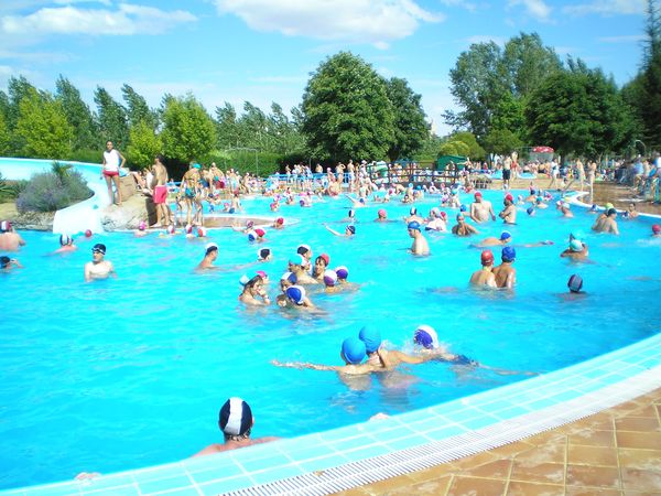 
Una instantanea de la piscína lúdica
