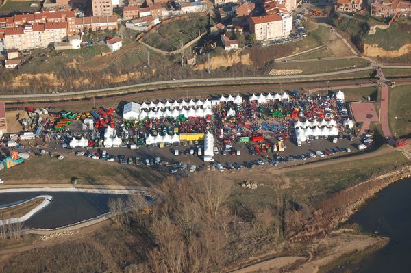 

Foto aérea de la feria

