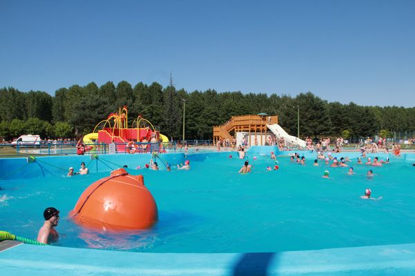 
La piscina de olas
