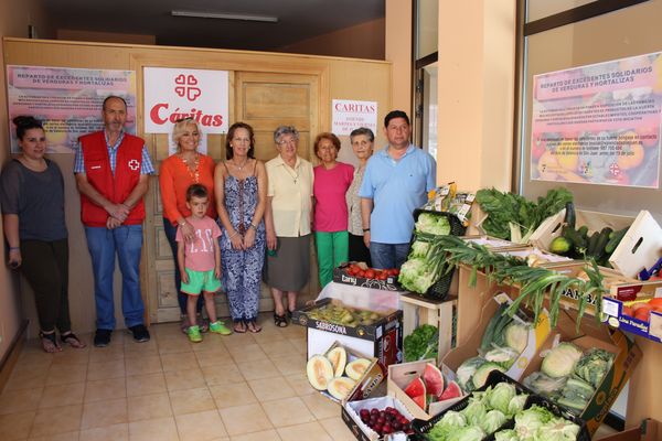 

Presentación de una nueva edición de recogida y  reparto de excedentes solidarios

