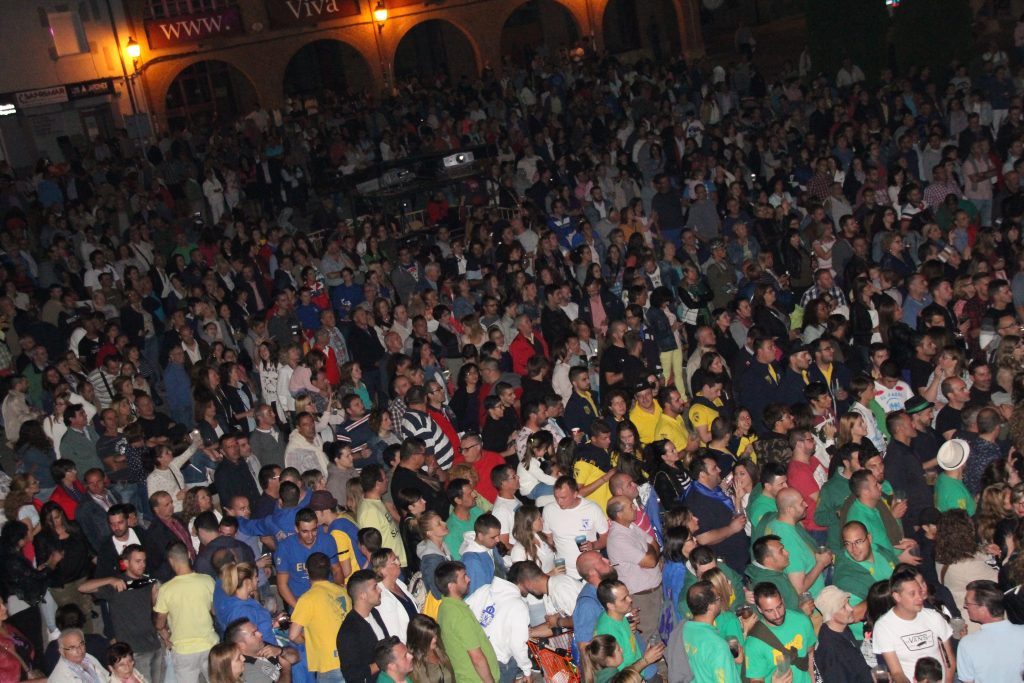 Parte del público asistente al concierto de OBK