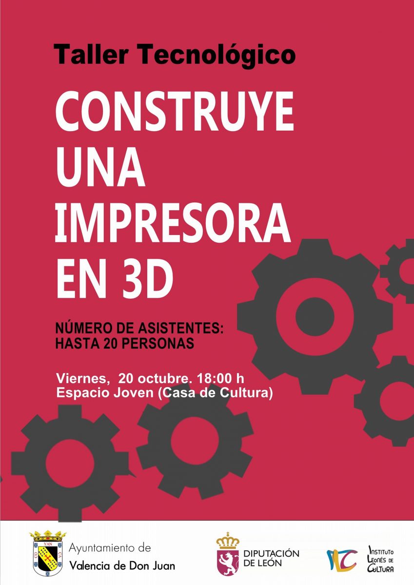 Taller Tecnológico «Construye una impresora en 3D»