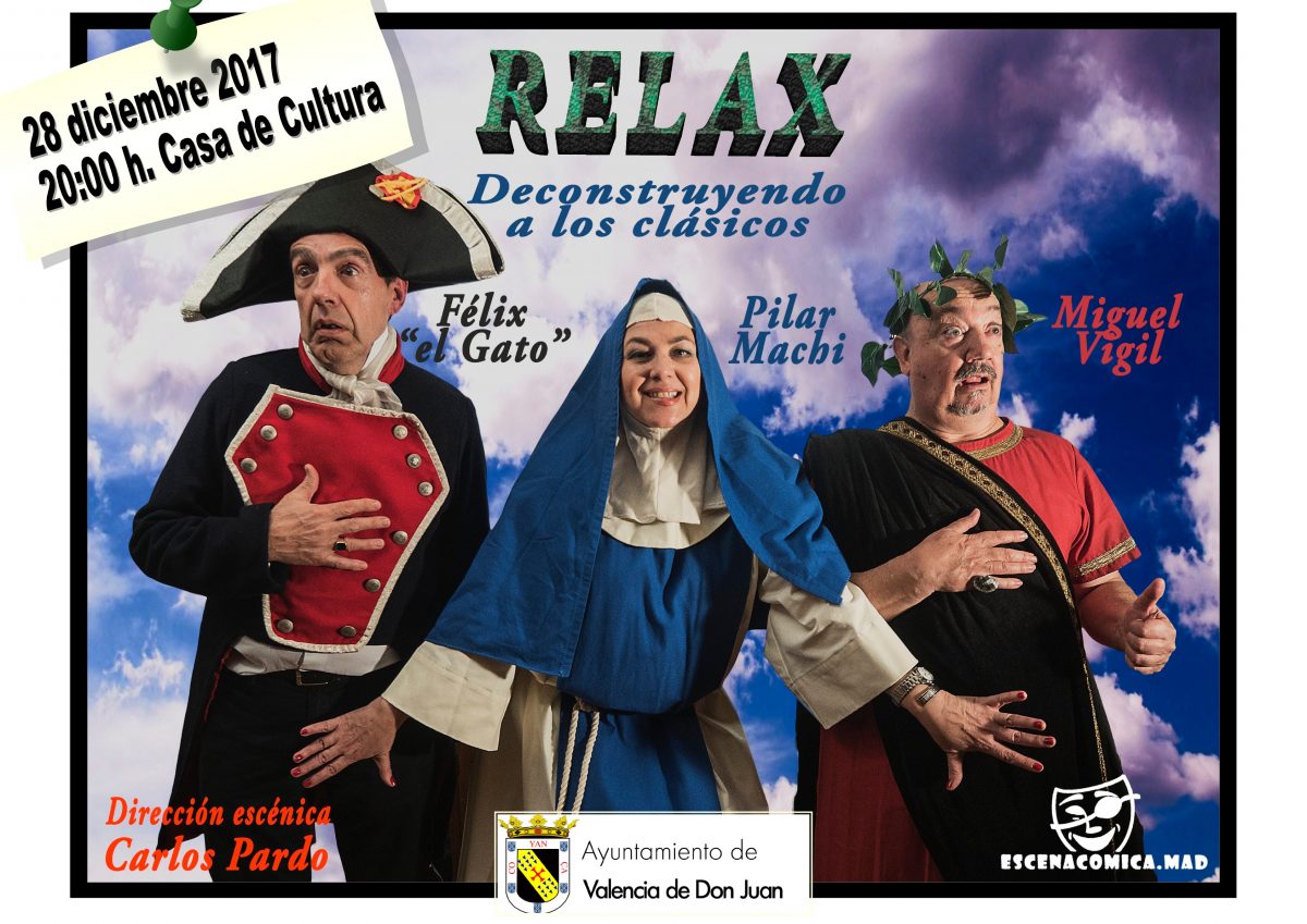 Teatro: «Relax», clásicos con humor