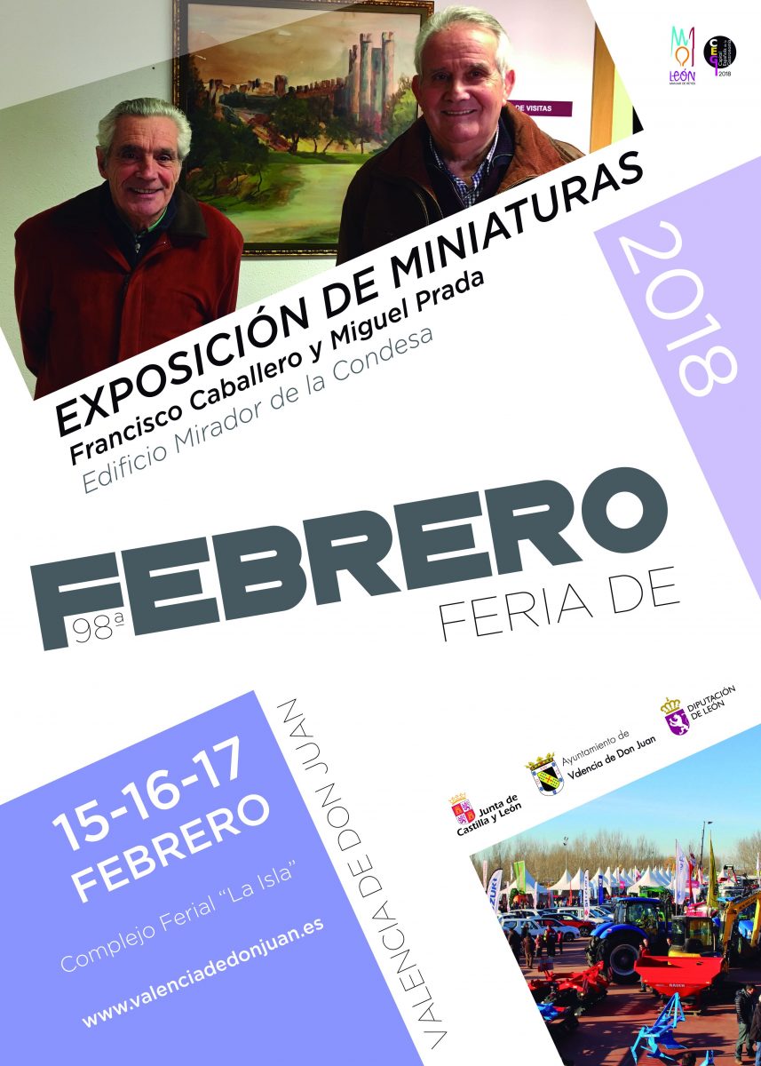 Exposición de Miniaturas (Francisco Caballero y Miguel Prada)