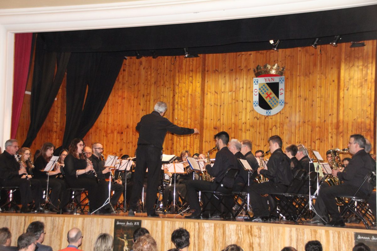Concierto de Pasión a cargo de la Banda de Música de Valencia de Don Juan. Jueves Santo