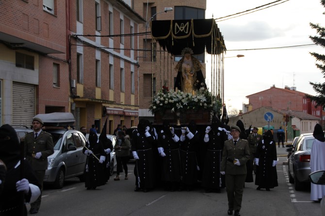 Procesión de La Soledad. Sábado Santo