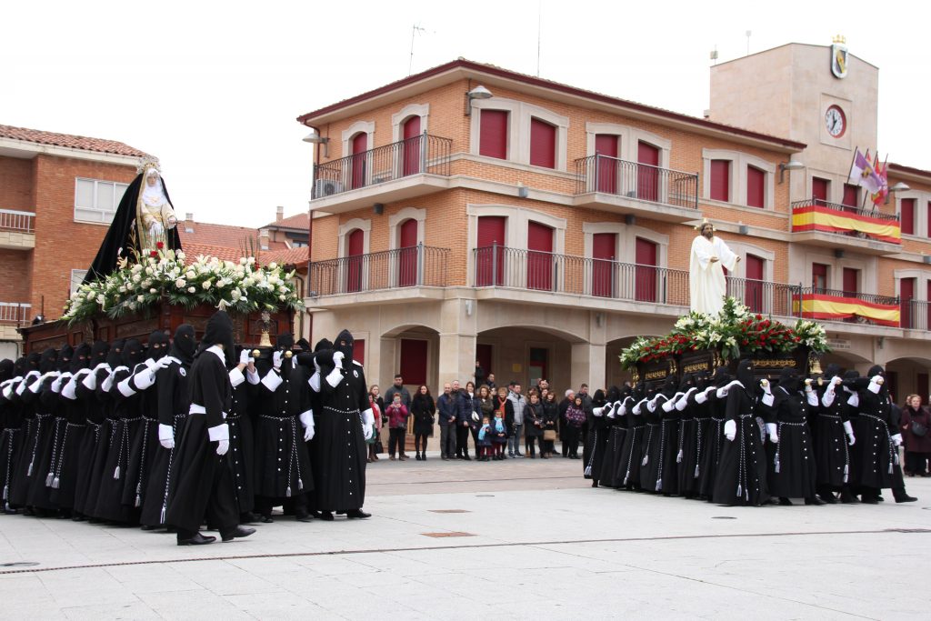 Procesión de Resurrección. Domingo de Pascua