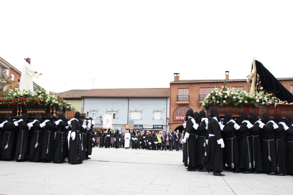 Procesión de Resurrección. Domingo de Pascua