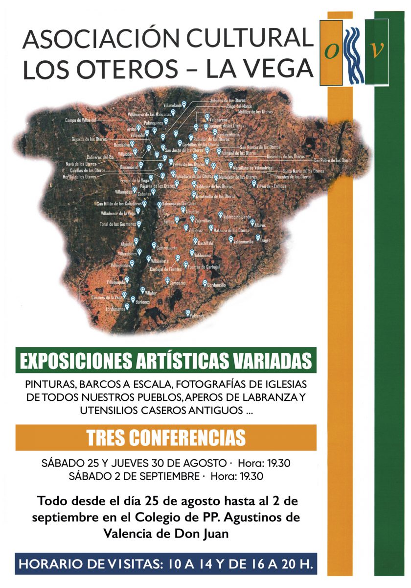 Exposiciones y charlas Asociación Cultural Los Oteros-La Vega