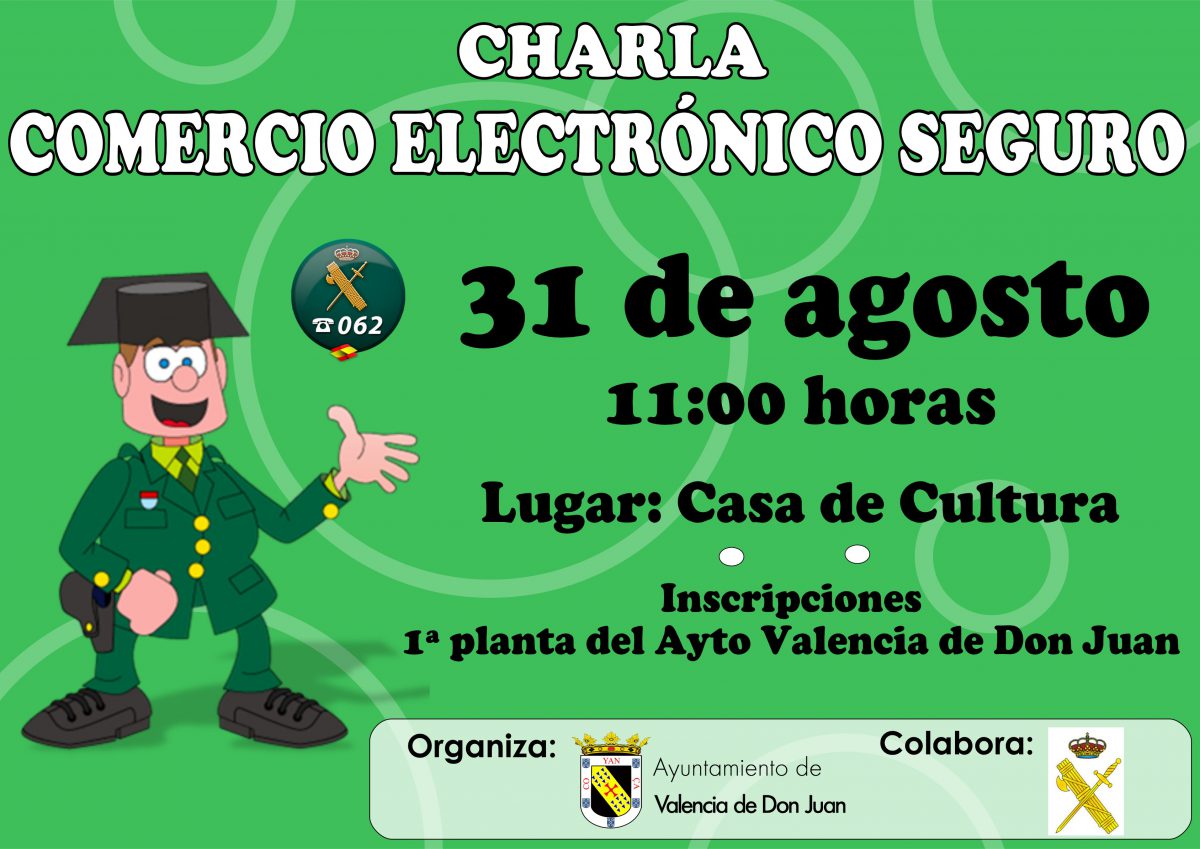 Charla comercio electrónico seguro