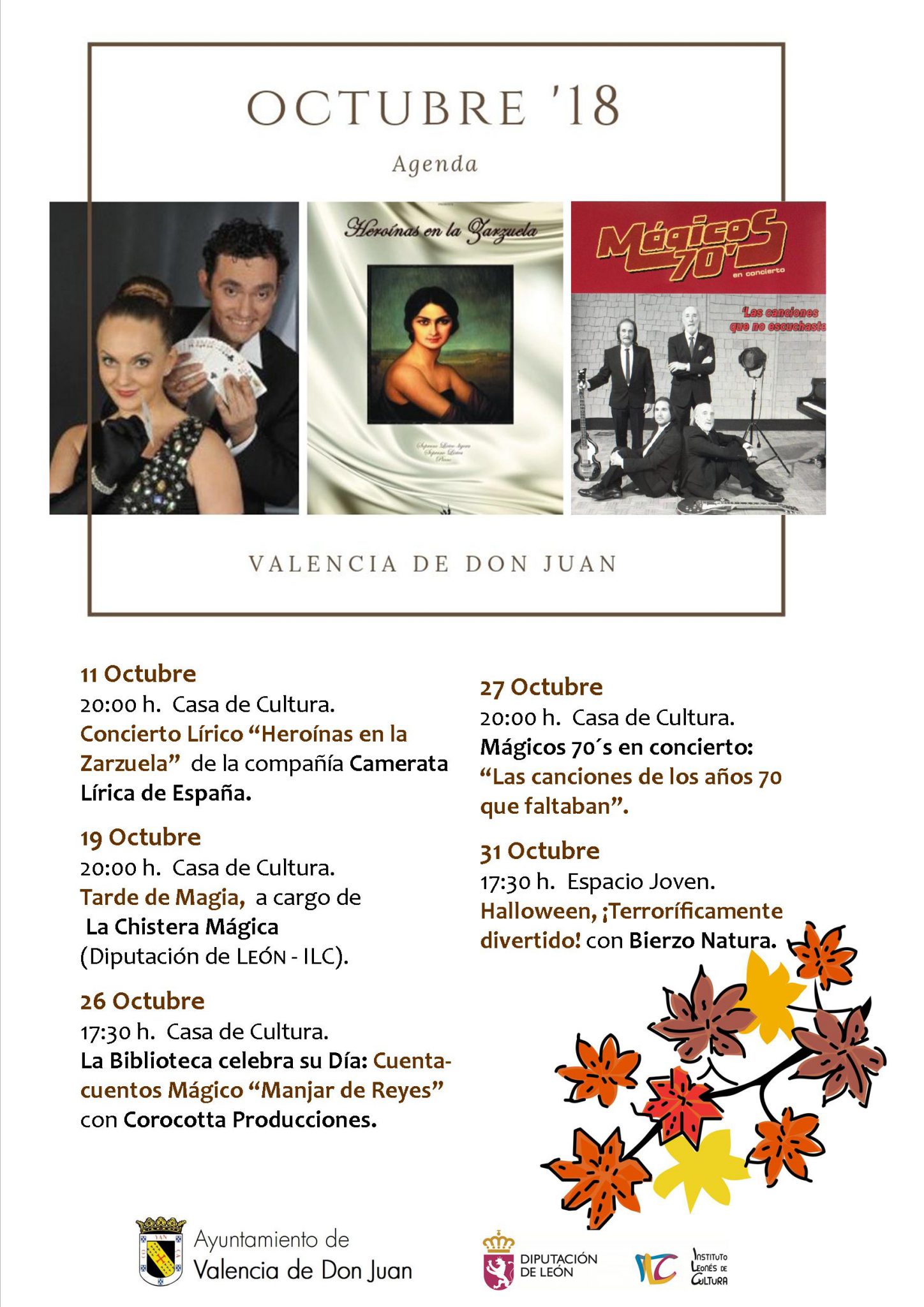 Agenda Octubre