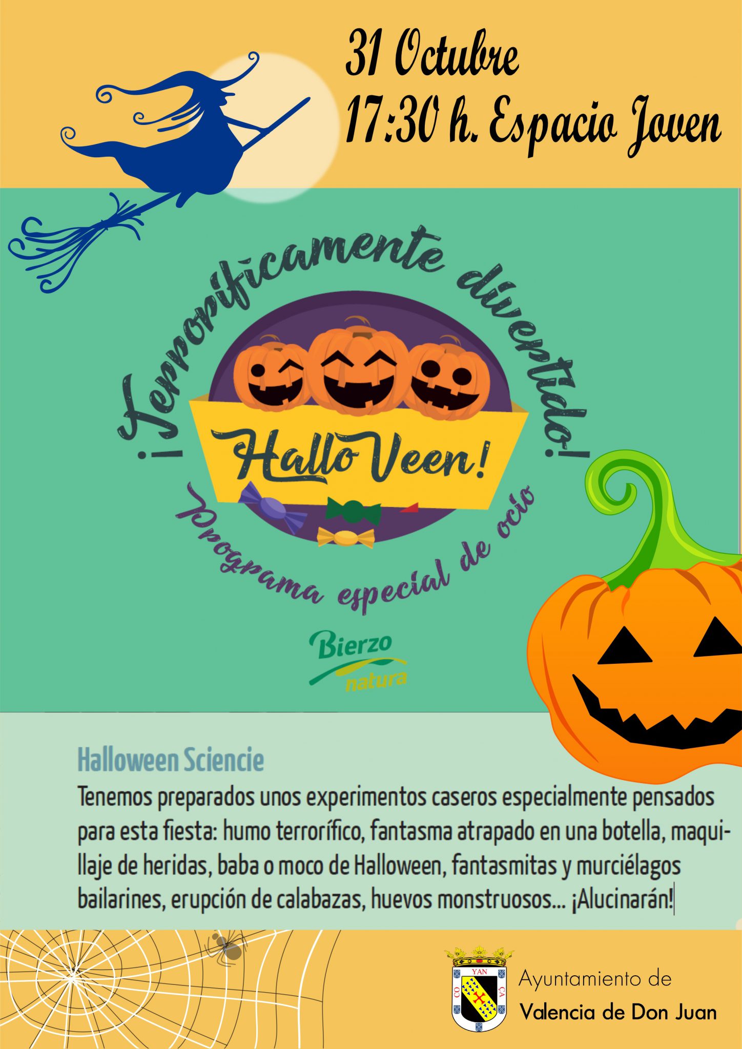 Halloween, ¡Terroríficamente divertido! con Bierzo Natura