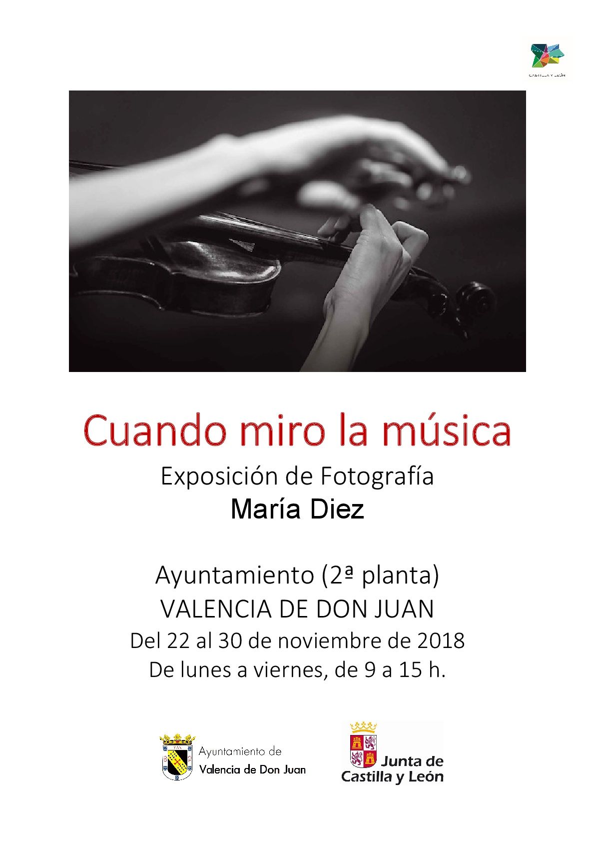 Exposición de Fotografía «Cuando miro la música»