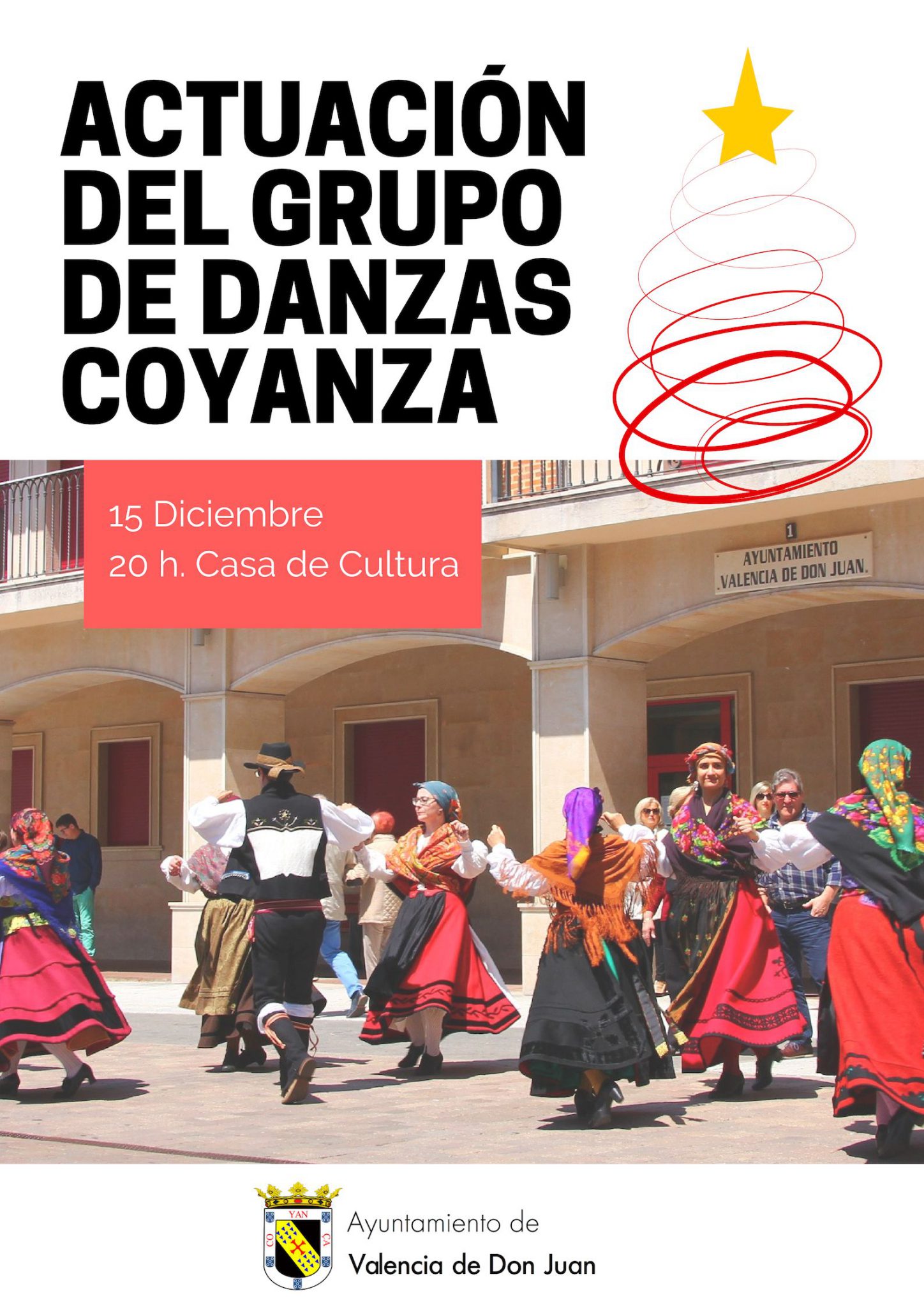 Actuación del Grupo de Danzas Coyanza