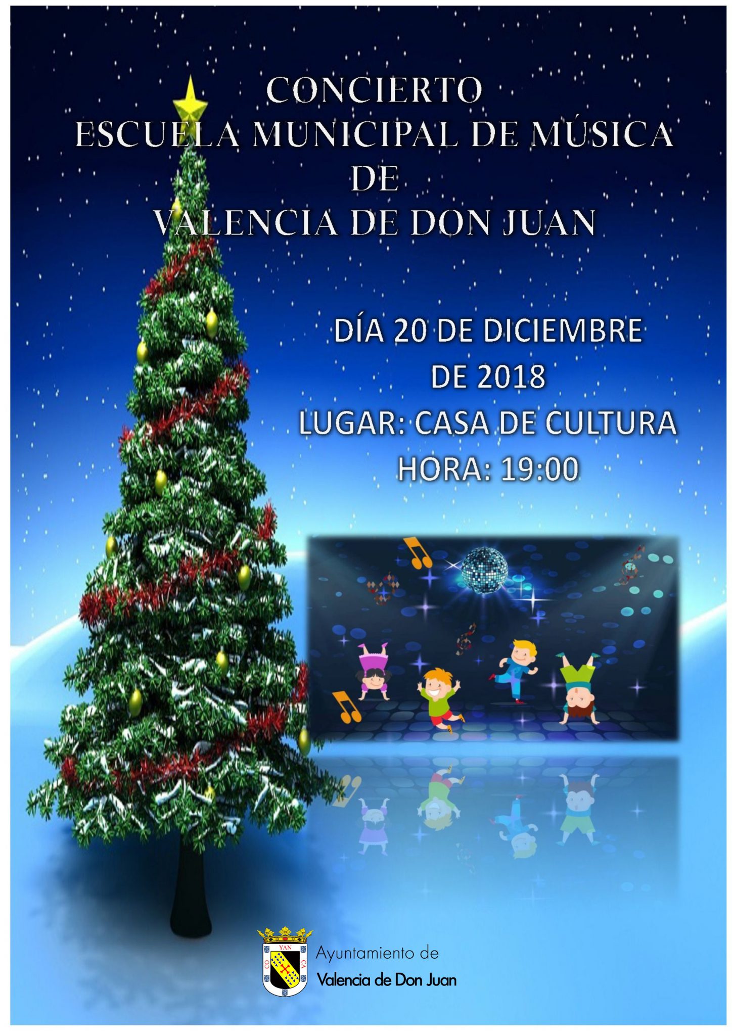 Concierto de la Escuela Municipal de Música de Valencia de Don Juan