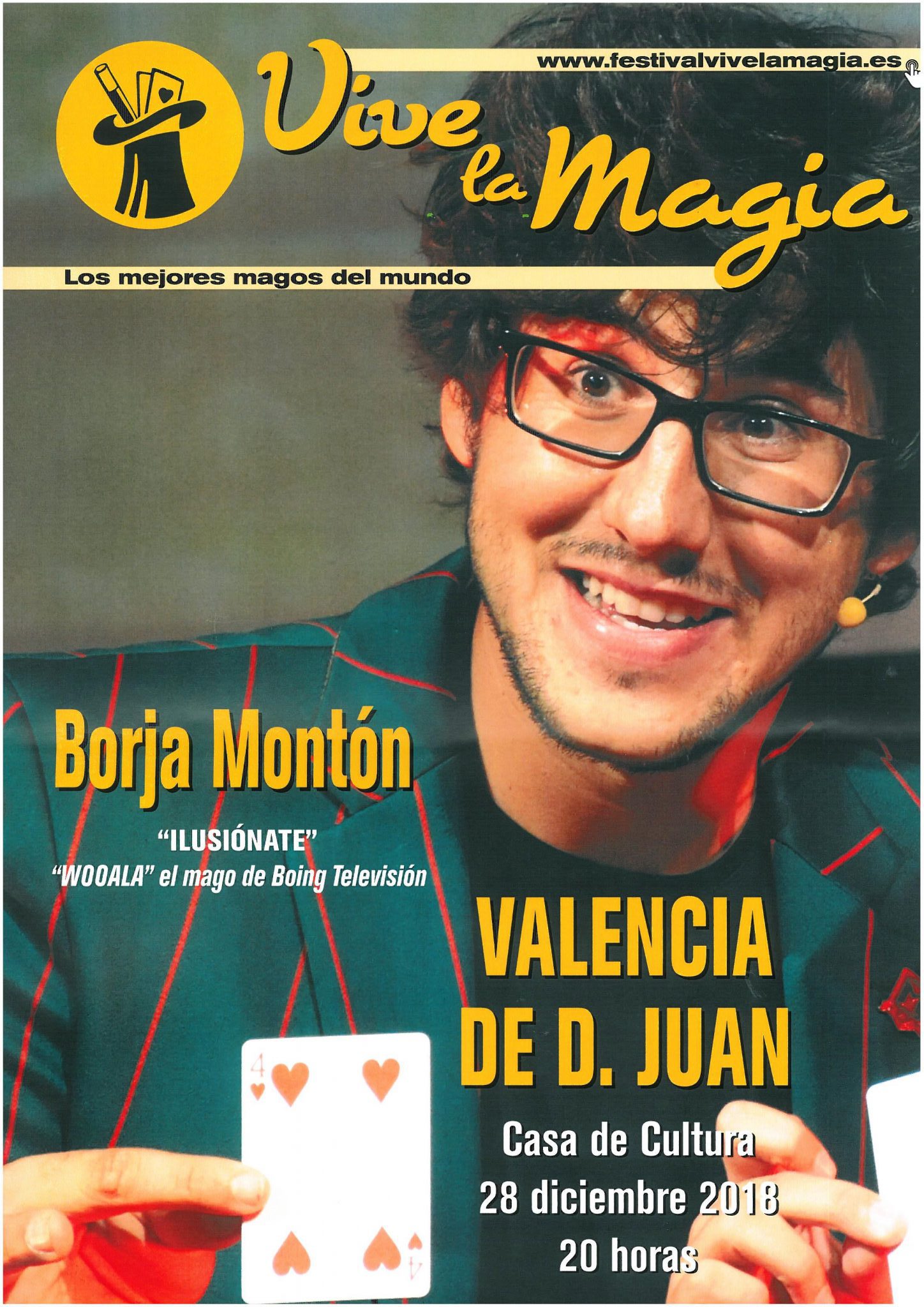 Espectáculo de Magia «Ilusiónate» con Borja Montón