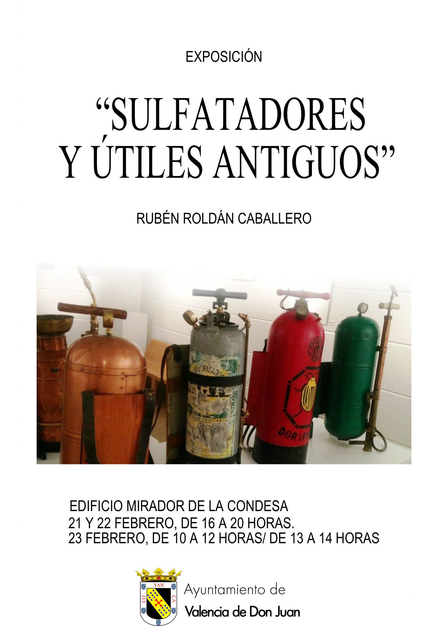 Exposición «Sulfatadores y útiles antiguos»