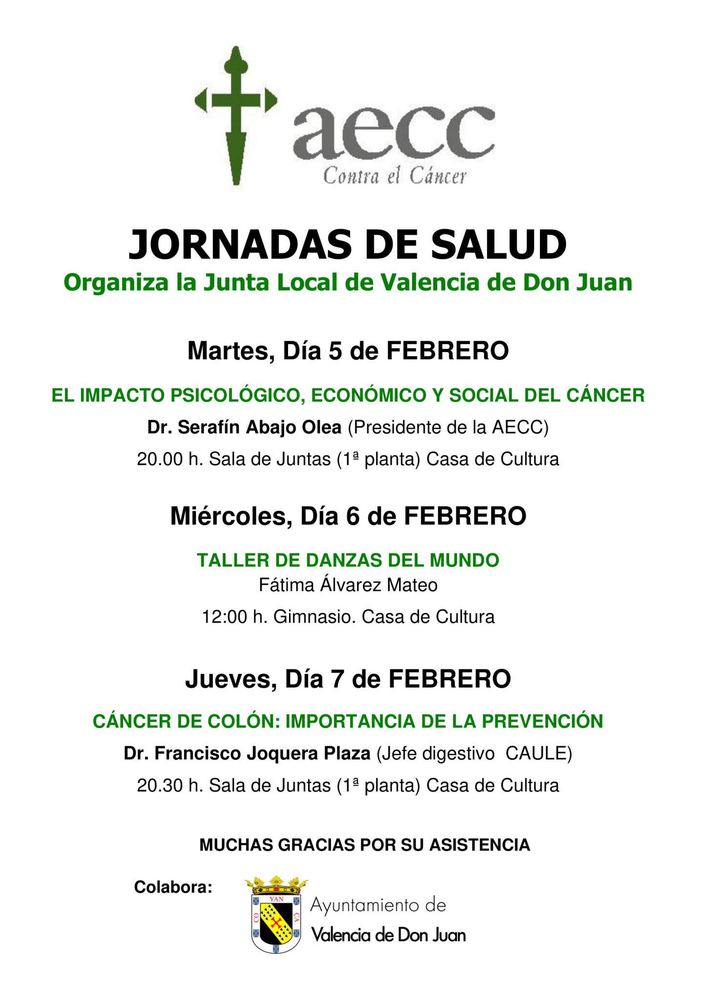Jornadas de Salud AECC