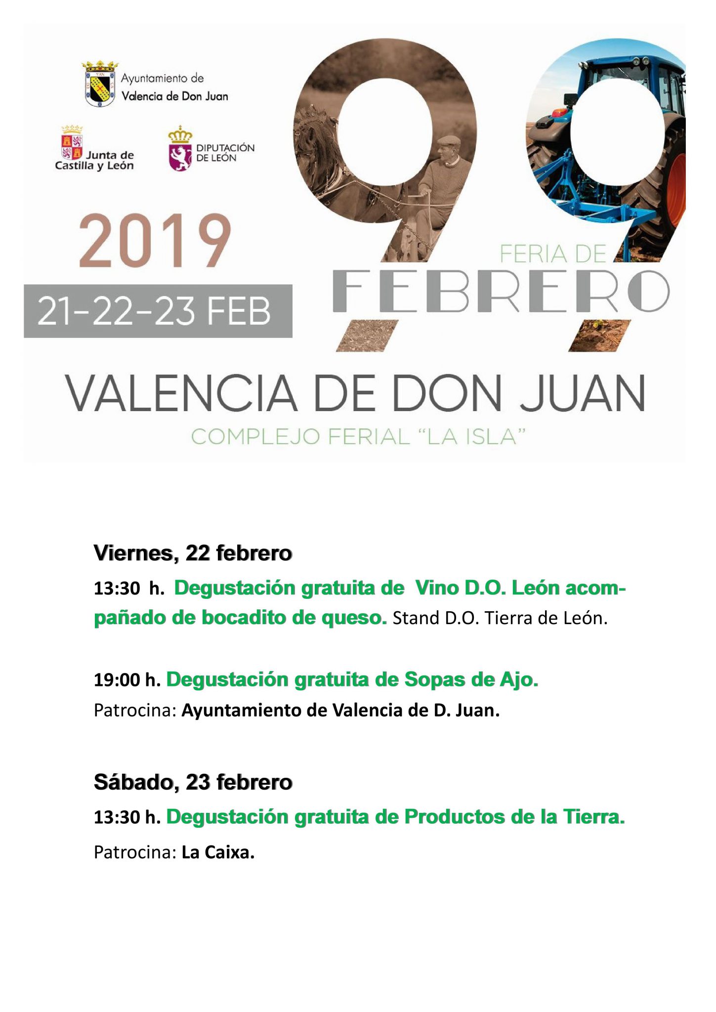 Degustaciones (99ª Feria de Febrero)