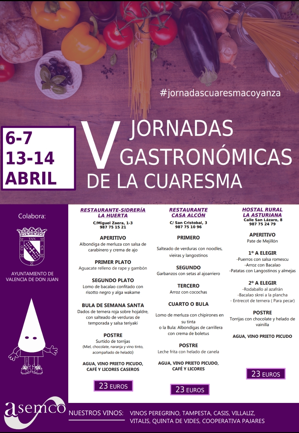 V Jornadas Gastronómicas de la Cuaresma