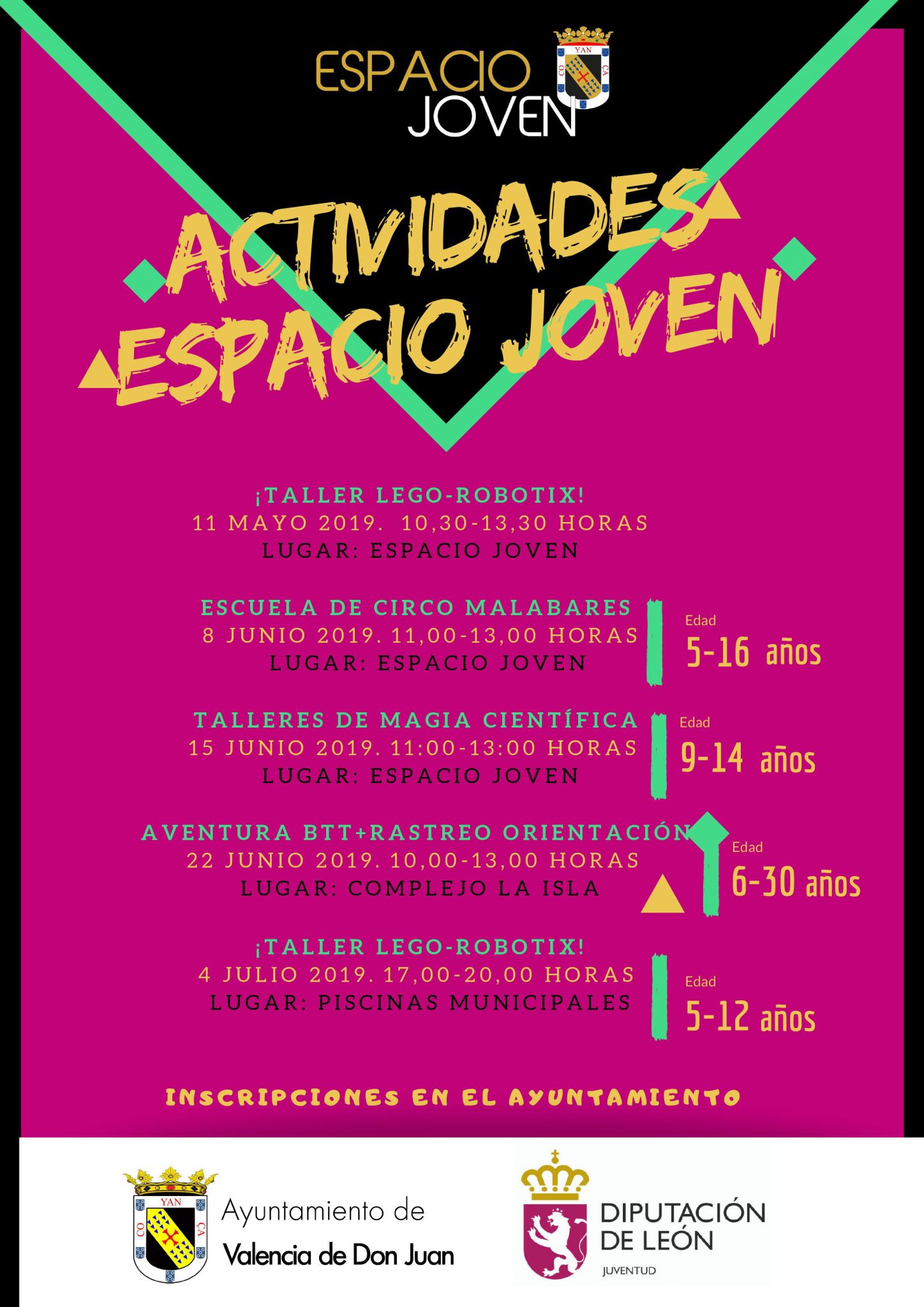 Actividades Espacio Joven