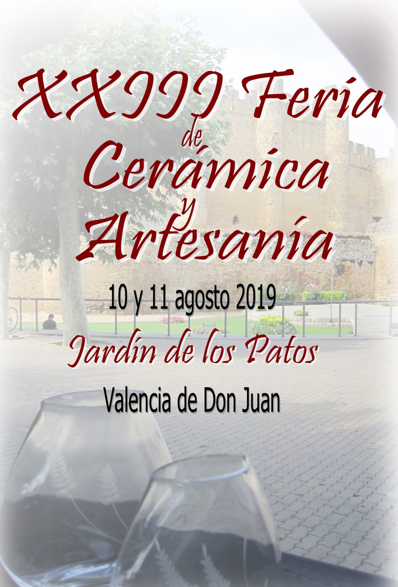 Inscripción XXIII Feria de cerámica y artesanía