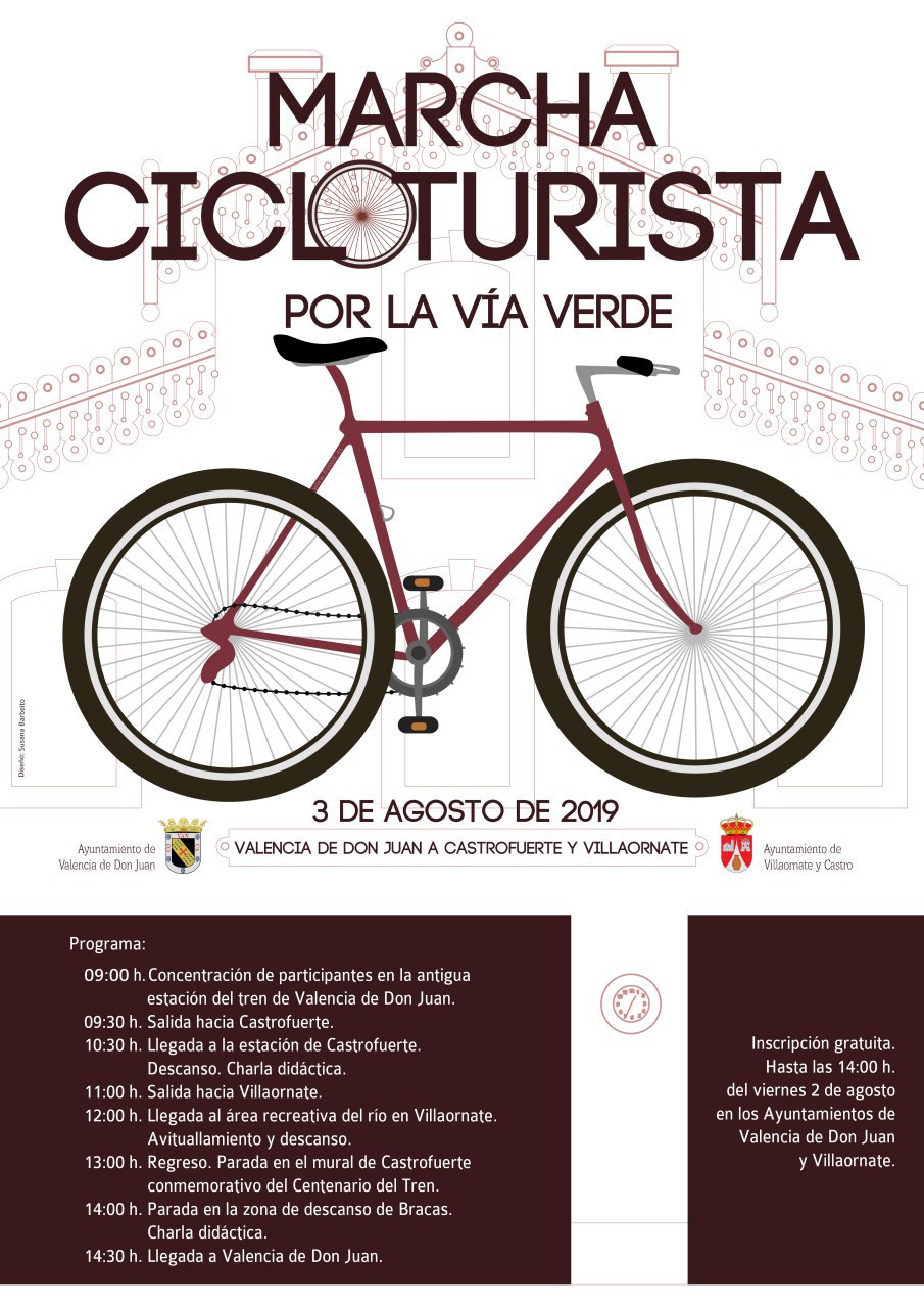 Marcha cicloturista por la vía verde