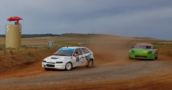 Imagen de archivo de una prueba de autocross celebrada en Los Cucharales.